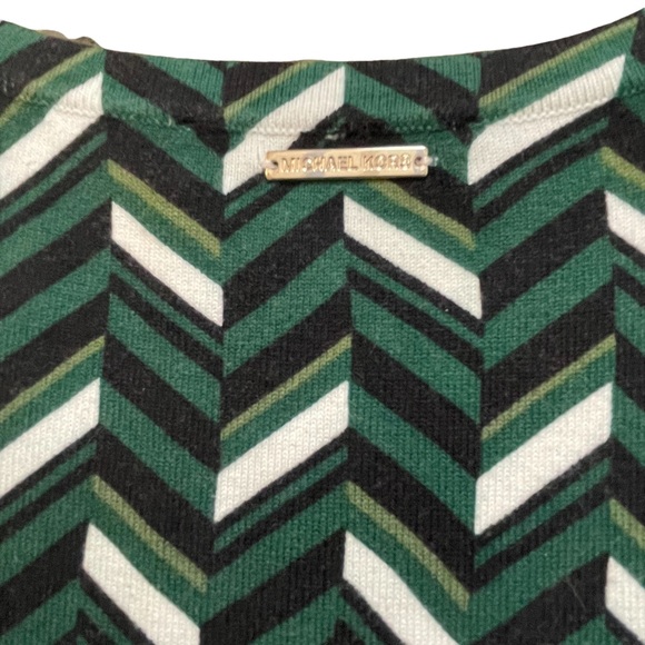 Michael Kors Chevron Print Dress - Picture 4 of 9